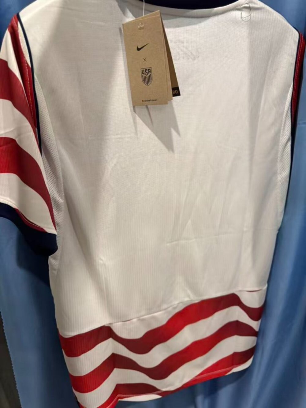 Nike USA Soccer Jersey Red White Size M - Picture 5 of 5